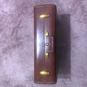 Outstanding Vintage Shwayder Bros Samsonite Luggage Hard Case Brown 4935 - Picture 1 of 12