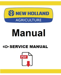 E70SR New Holland Minibagger Handbuch Service Reparatur E70 SR PDF USB - Bild 1 von 3