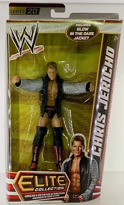 Figura de acción WWE Mattel Elite Collection Chris Jericho Serie 20 nueva 2012 Foto 1 de 4