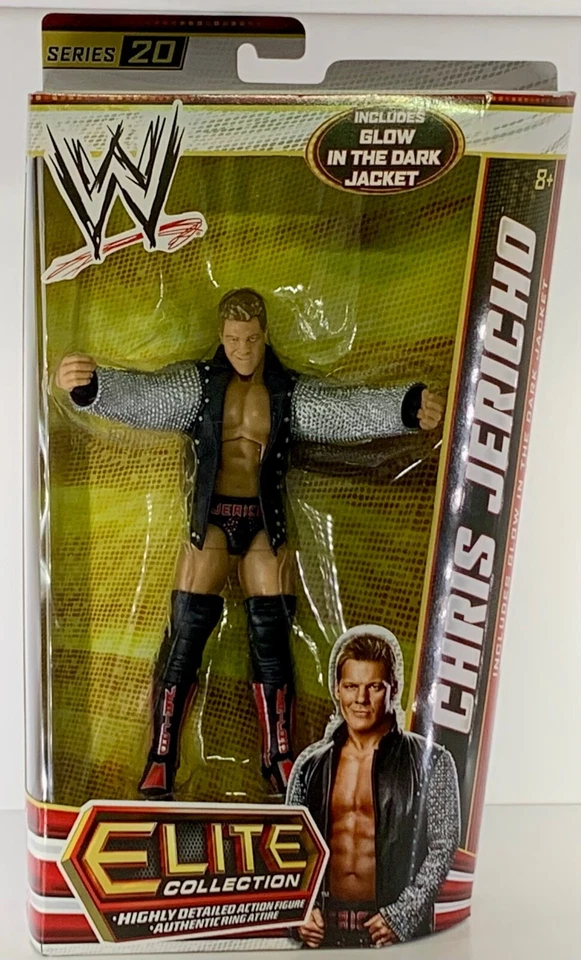 WWE Chris Jericho Elite Series 20 Mattel 2012 Wrestling Action Figure Y2j