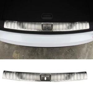 Molduras de placa de parachoques trasero de titanio plateado para Hyundai Tucson 2019-2021 se adapta a 1X - Imagen 1 de 8