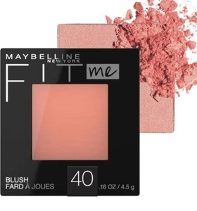 Maybelline Fit Me Blush Peach - Lightweight, Blendable, Long-Lasting Color - Picture 1 of 4