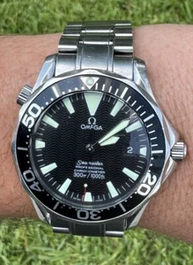 Omega Seamaster AUTOMATIC 41mm James Bond 1120 Professional 300M Black Wave Dial - Picture 1 of 24