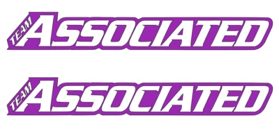 TEAM ASSOCIATED  DIE-CUT  Decal  Sticker   (  2 PCS )  Offroad  RC Truck NEW - Image 1 of 2
