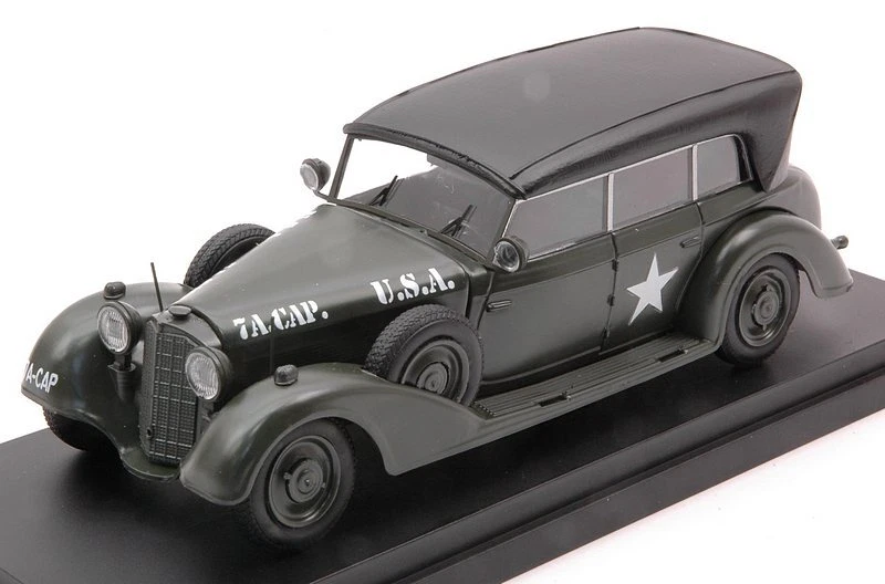 Mercedes 770W USA Army 1945 closed roof 1:43 Rio 4623 - Immagine 1 di 1