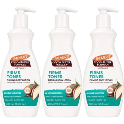 PALMER’S Palmer'S Cocoa Butter Formula Firm Tones Firming Body Lotion 400ML x 3