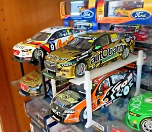Car Lift Fits 2x 1:18 Scale Diecast Model Display Stand - Choose Your Color - Picture 1 of 7
