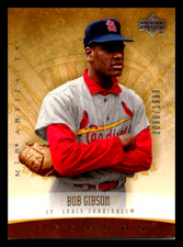 2005 Upper Deck Artifacts Bob Gibson LGD, /1999 #155 St. Louis Cardinals