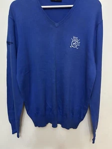 Men’s Glenmuir Gulf Jumper Size L Excellent Condition 100% Cotton - Picture 1 of 7