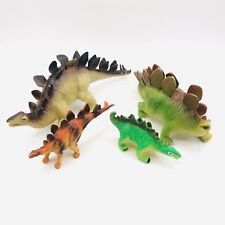 Dinosaur Stegosaurus Plastic Rubber Imagination Realistic Toys Mixed Brands Lot
