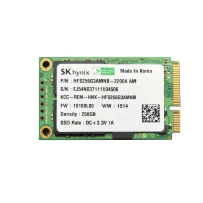 256GB SK Hynix SSD Msata HFS256G3AMYC-2200A MSIP-REM-HNX-HFS256G3AMNNB MLC - Image 1 of 4