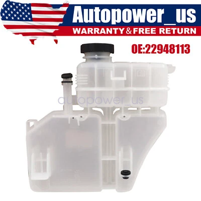 Coolant Reservoir Radiator Surge Tank Fit 2016-2024 Chevrolet Camaro 22948113 - Imagem 1 de 4