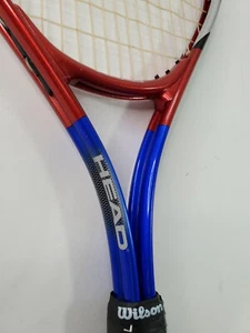 Head Magnesium 1001 Red Blue Tennis Racket 4 1/2 Grip - Picture 1 of 8