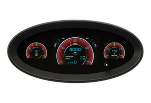 Dakota Digital GRFX-2017 Universal 5.75"x12" Elliptical Gauge System Grafix New - Picture 1 of 23