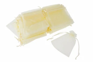 VBS XXL 100 sacchetti di organza 12 x 7,5 cm - Foto 1 di 6