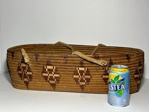 1900-1920's Interior Coast B.C. Salish  Bassinet - Picture 1 of 12