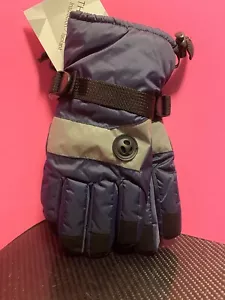 NWT Highloong 3M Thinsulate Lady's Size XL Navy Blue / Gray Winter Gloves - Bild 1 von 4