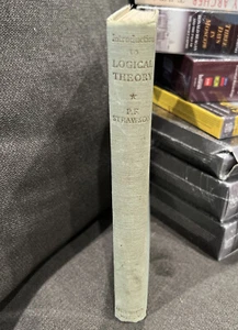Introduction to Logical Theory by P. F. Strawson. RARE 1952 1st Printing UK - Imagen 1 de 10