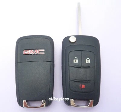 OEM 2010-2022 GMC TERRAIN keyless entry remote fob  20835402 + NEW KEY BLADE - Image 1 of 4