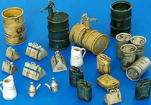 Plus Modelo Equipo Alemán Barriles Bidones Accesorios Wehrmacht 1:48 Tanque - Imagen 1 de 1