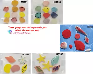 MUSCHELN - HANDGEFERTIGTE, KERAMIK MOSAIKFLIESEN (Wählen Sie Ihre Gruppe) - Bild 1 von 5