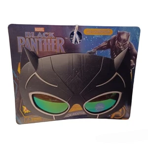 Black Panther Mask Sunglasses-Boys 3+ Costume - Picture 1 of 2
