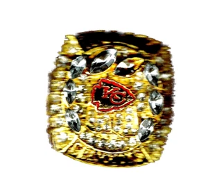 Anillo réplica campeonato NFL KC Chiefs Patrick Mahomes SB LIV 2019 - Imagen 1 de 6