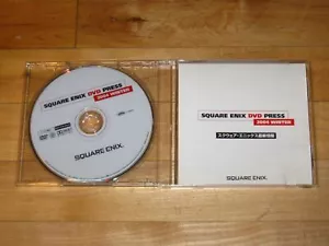 Square Enix in-store promo DVD Final Fantasy VII/XII/Kingdom Hearts 2 trailers - Picture 1 of 2