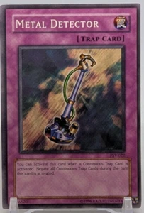 🔥1996 Yu-Gi-Oh! Metal Detector PSV-022 Card Lightly Played Unlimited Trap Card - Picture 1 of 2