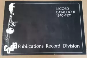 Coda Publications Record Division, Record Catalogue 1970-1971, Delmark, MPS Cav - Picture 1 of 7