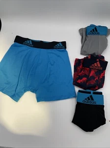 (4)Pack Underwear Boys Adidas Briefs Size S - Picture 1 of 1