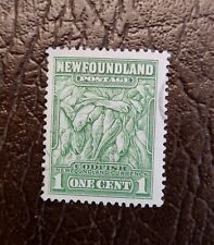 Lot 18.Canada One Cent NEWFOUNDLAND Stamp #183 VF 