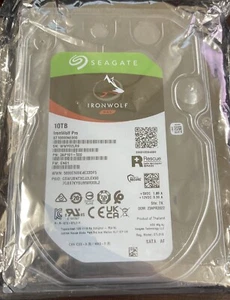 Seagate IronWolf Pro ST10000NE000, 10TB HDD, 7,200RPM, 3.5” 256MB Cache - Picture 1 of 2