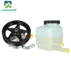Power Steering Pump w/ Reservoir For 2008-2009 Pontiac G8 2011 Chevrolet Caprice - Picture 1 of 10