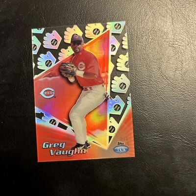 C50c 1999 Topps Tek #21b Greg, Vaughn Cincinnati Reds, Pattern, 17 - Image 1 of 2