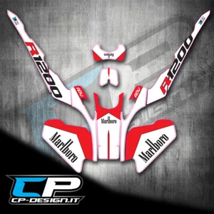 Kit Grafiche fluo BMW GS 1200 Adventure 2013 2014 2015 2016 2017 2018 Marlboro - Imagen 1 de 3