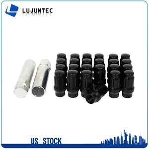 (24) Closed End 12x1.5 Lug Nuts 3/4" Hex + 2 Keys For Lexus GX460 2010 2011-2022 - Picture 1 of 11