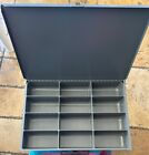 Klein Tools Mid-Size Storage Box, 12-Compartment, Cat. No. 54437 - NEW OLD STOCK