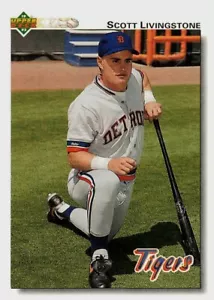 1992 Upper Deck Baseball Card #538 Scott Livingstone - Picture 1 of 2