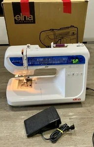 Elna Experience 540 Computerized Sewing Machine With Foot Pedal & Case - Boxed - Picture 1 of 19
