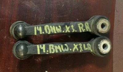 BMW X3 2011-2017 estabilizador trasero izquierdo y derecho/barra estabilizadora eslabón final OEM. Foto 1 de 4