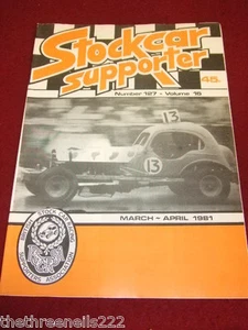 STOCKCAR SUPPORTER - MARCH 1981 # 127 VOL 15 - Bild 1 von 1