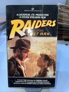 Vtg 1981 Ballantine Books Paperback Novel Raiders of the Lost Ark First Print - Imagen 1 de 4