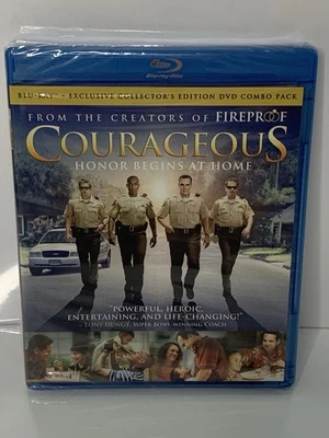 Courageous (Blu-ray/DVD, 2011) Honor Begins At Home Collectors Edition-BRAND NEW - Image 1 of 4