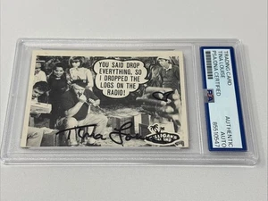 Tina Louise Signed 1965 GILLIGAN'S ISLAND CARD #8  TOPPS PSA DNA Authenticated - Picture 1 of 3