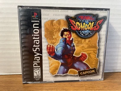 Rival Schools PlayStation 1 Complete CIB.  Tested Working.   With Reg Card. - Image 1 of 4