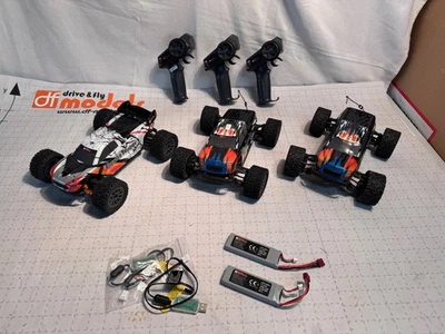 3x DF Models FighterTruggyMini FastTruck Mini 3135/3136 B-Ware UNGEPRÜFT Bastler - Bild 1 von 4