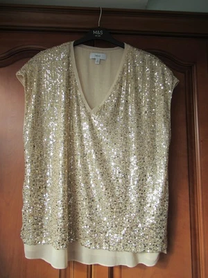 BEAUTIFUL NEXT SEQUIN TOP - 18 - Image 1 of 4