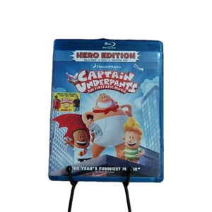Captain Underpants: The First Epic Movie Blu-ray & DVD Dreamworks Hero Edition - Foto 1 di 7