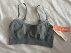 Sujetador Colsie Mujer Gris Bralette Talla XS Nuevo 32A 32B - Imagen 1 de 6